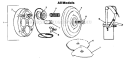 Page A Diagram and Parts List for 657  Weed Eater Trimmer